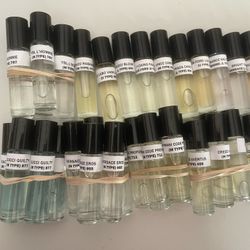 Oil Perfumes Men/Ladies 1/3 Oz