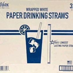 Popotes De Papel Biodegradables 3200 Piezas