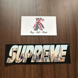 Supreme Gotham Sticker
