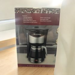 Brookstone Drip Coffee Machine 