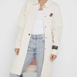 Nike Canvas Trench Coat