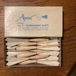 (12) Apex #2 Tournament Darts $35.00