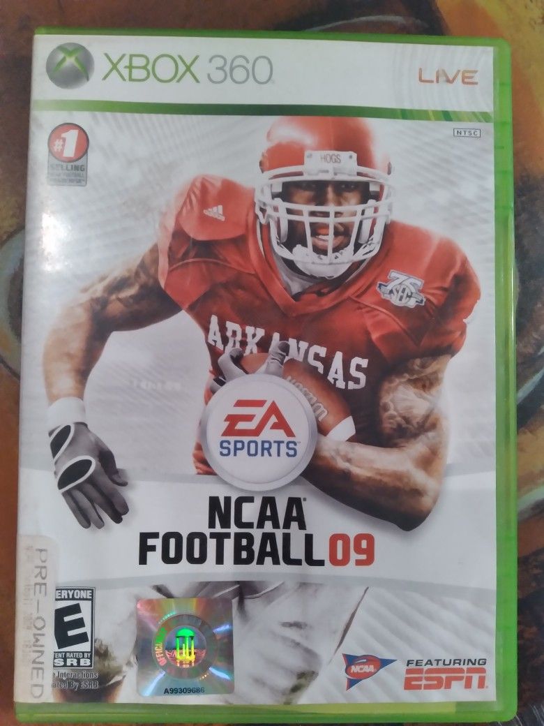 Xbox 360 NCAA Football 2009 Video Game