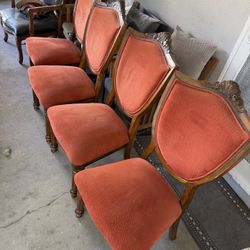 Set Of Vintage Chairs 