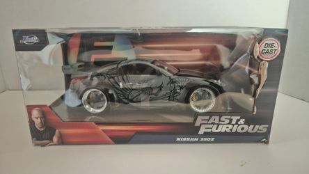 Jada Toys Fast & Furious D.K.'s Nissan 350Z 1:24 Black Diecast Car