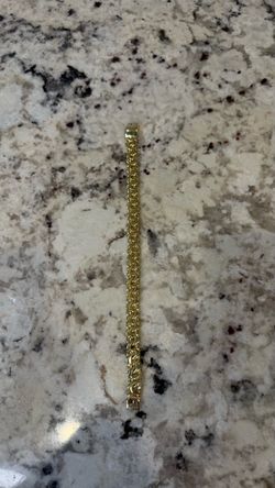 14k gold filled 8mm 8.5" chino bracelet