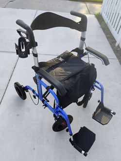 ELENKER ADULT WALKER & HYBRID WHEELCHAIR