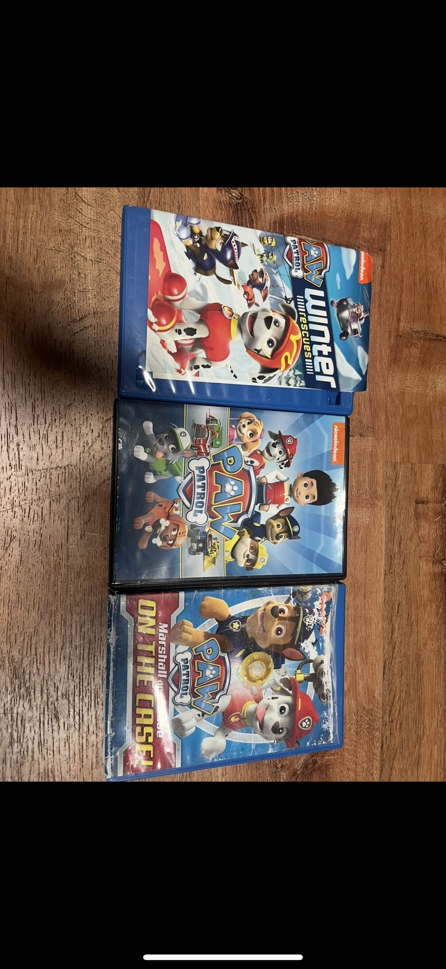 Paw patrol DVDs