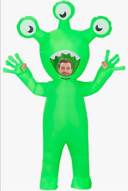 Inflatable Alien Costume Adults