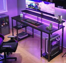 Computer desk & game chair!