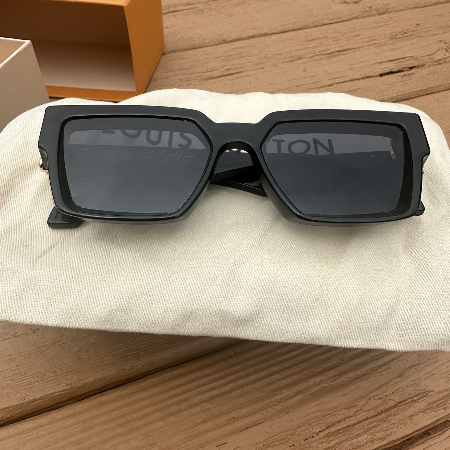 Black And Gold Louis Vuitton Sunglasses