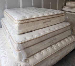 💚💚💚SAATVA ORGANIC CLASSIC PILLOW TOP MATTRESS BLOWOUT SALE 💚💚💚