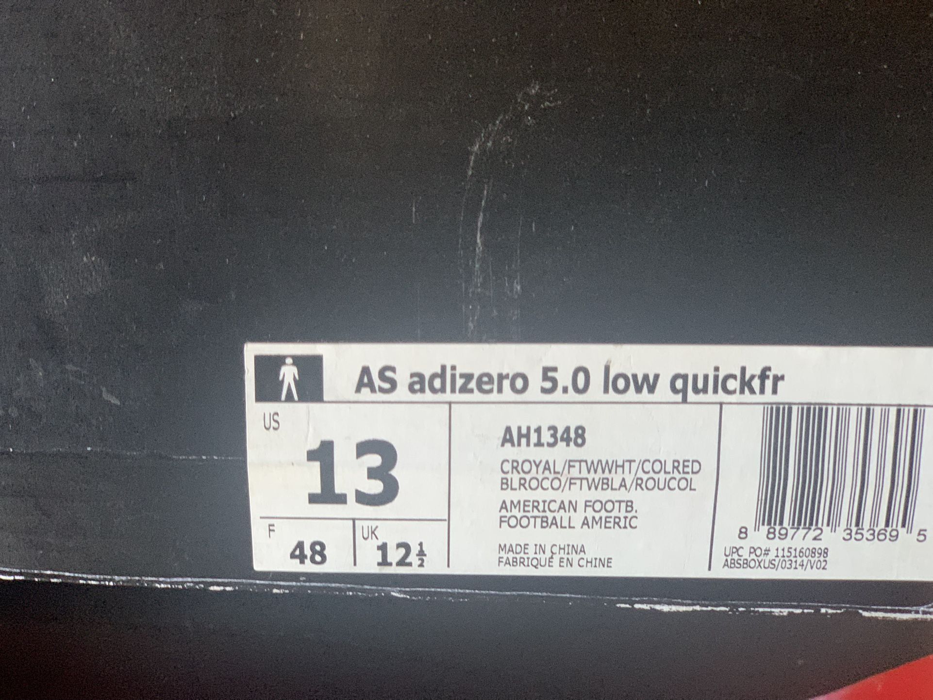 Cleats Men’s Size 13-New