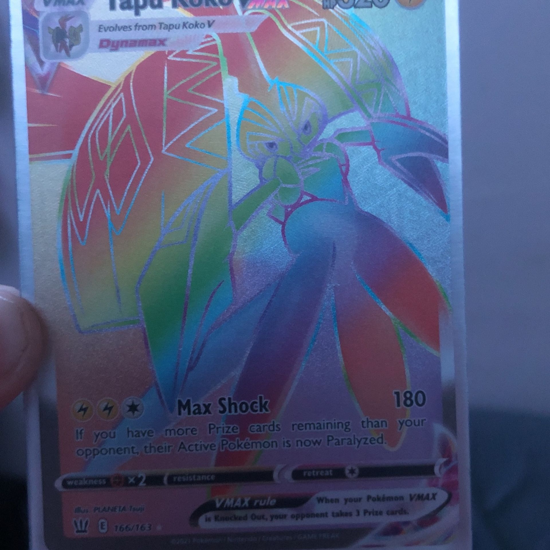 Pokémon Tapu Koko Vmax Holo Rare for Sale in Chicago, IL - OfferUp