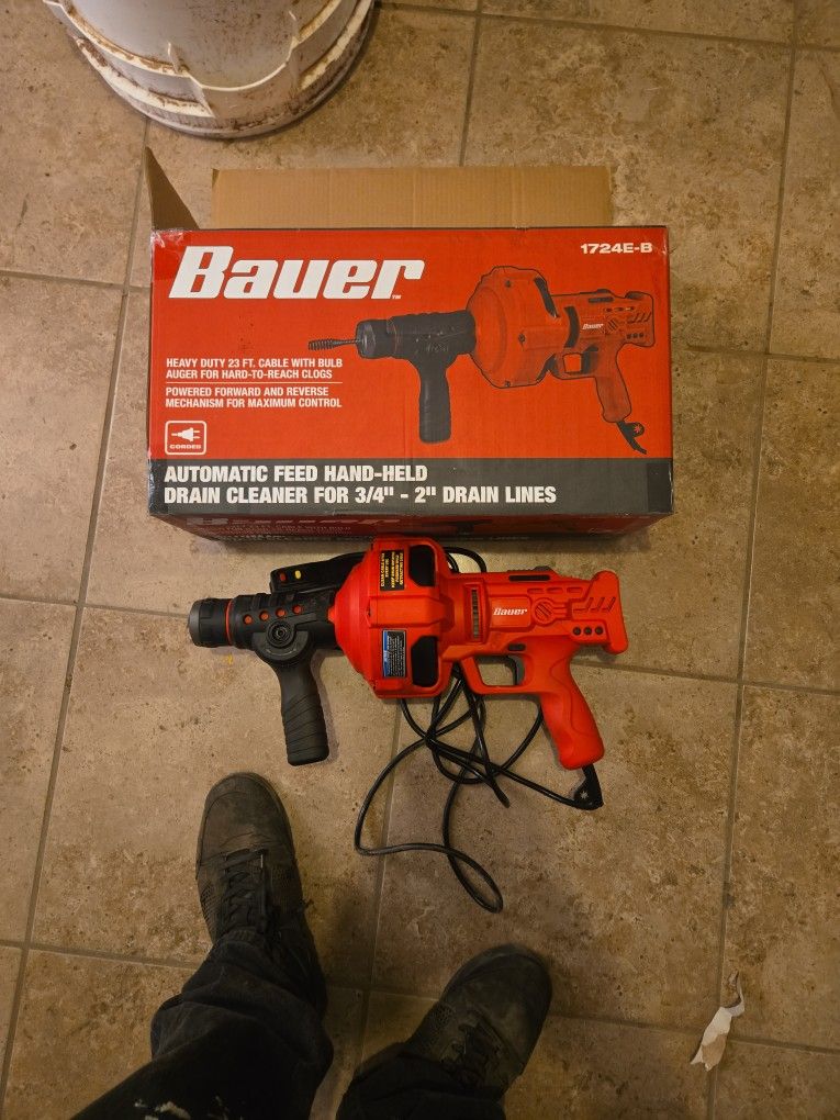 Automatic Feed Drain Cleaner