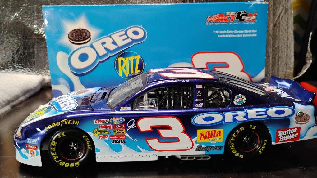 Rare 1st of 2(contact info removed) Dale Earnhardt Jr. #3 Oreo / Ritz / Fig Newton Stock Car