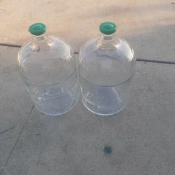 2 Glass water Jars