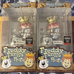 Funko Wacky Wobbler Bobblehead Freddy With Proto 3400 Pcs