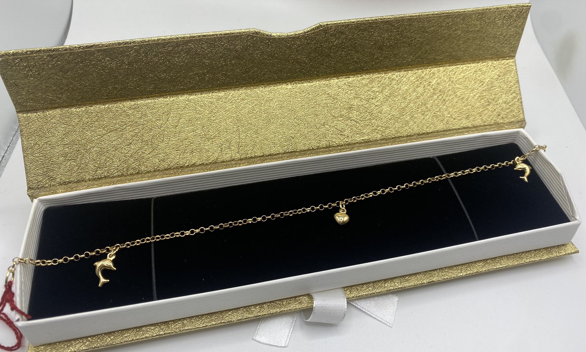 10in 14kt Gold Anklet