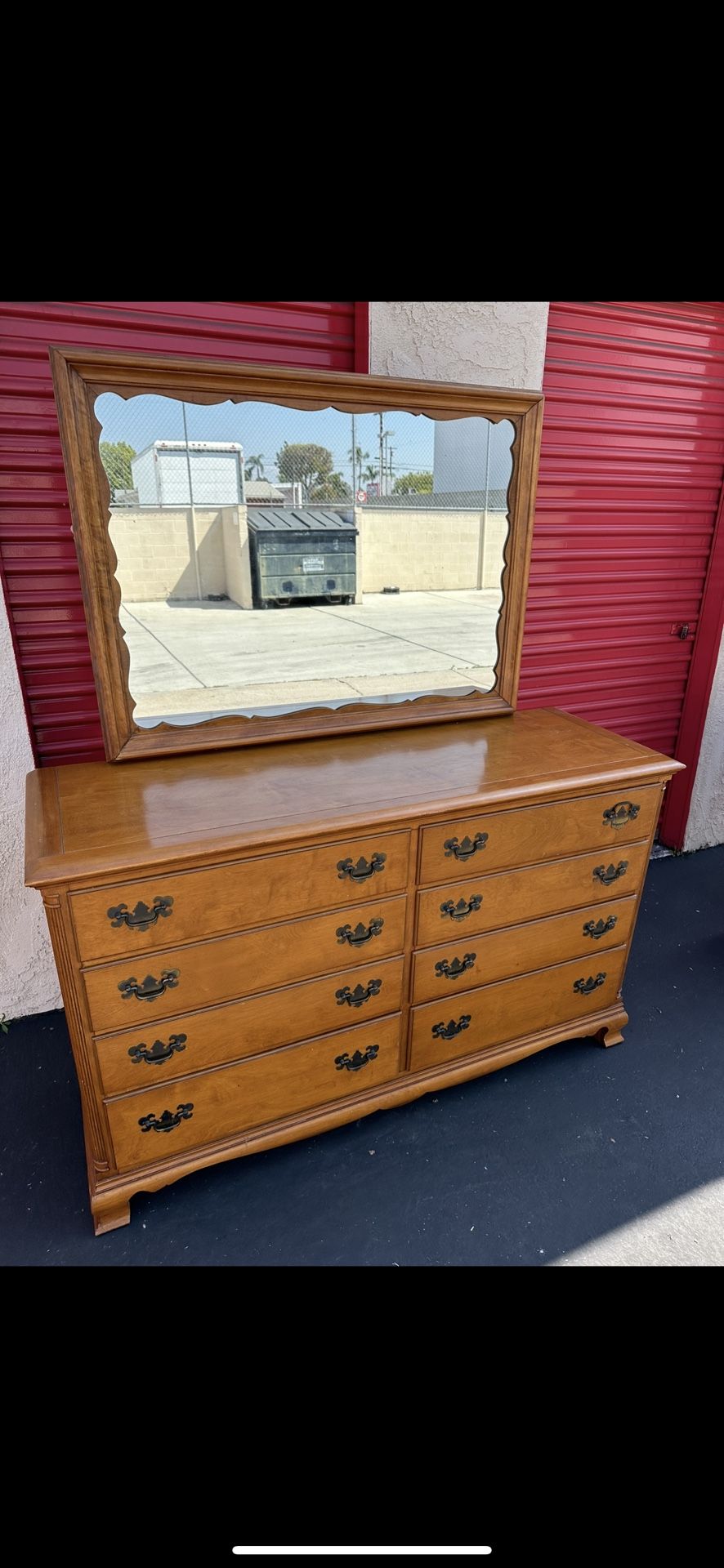 Vintage antique dresser