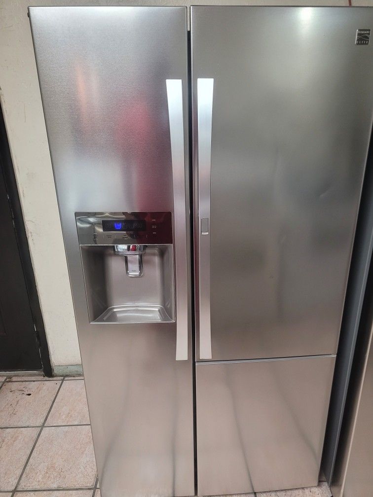 Kenmore 3 Door Stainless Steel Refrigerator