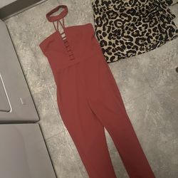 Womens Romper And Skirt Size Large 