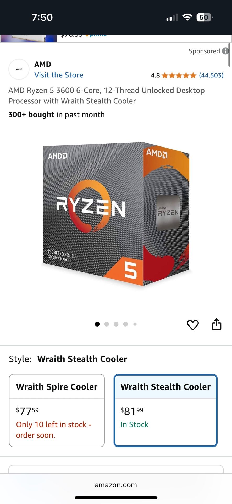 Ryzen 5 3600