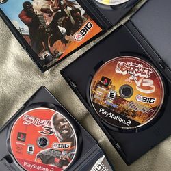 NFL Street 1&3 NBA Street Vol 2 &3