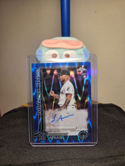 Luarbert Arias Topps Chrome RC Auto 071/150