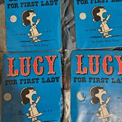 4 Peanuts Lucy For First Lady The Crabby Man's Choice
