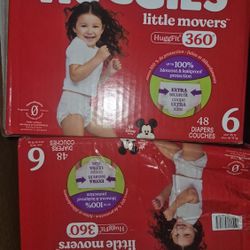 Huggies Size 6 $20 Cada 1 Caja Precio Firme 