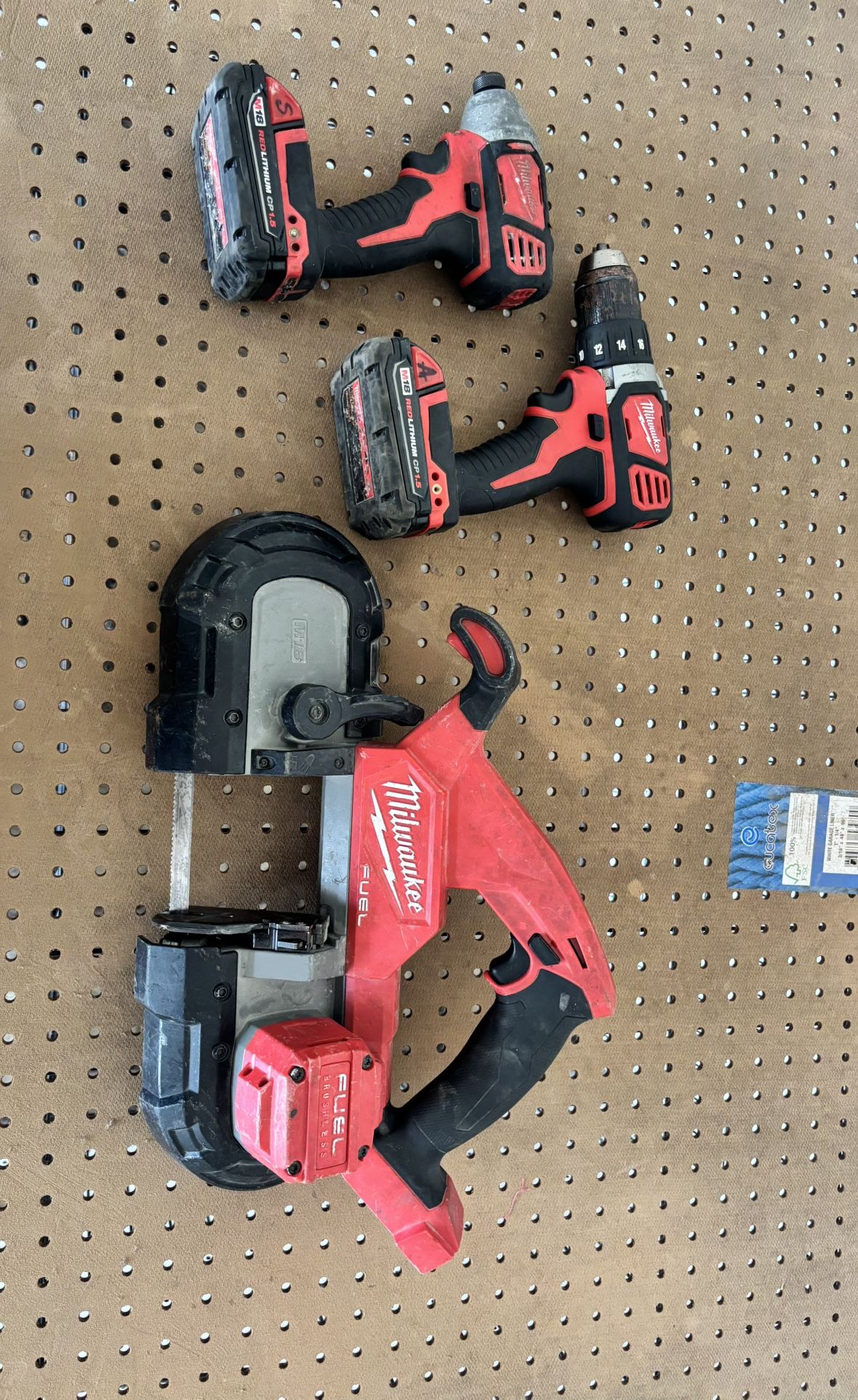 Bandsaw , Impact & Drill