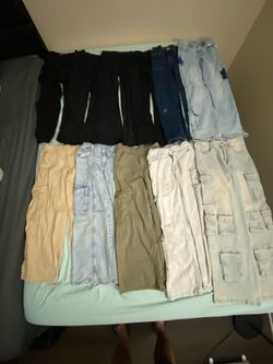 Girls Pants, Jeans, Cargos - Sizes 8-12