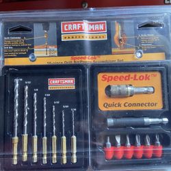 New Craftsman Drill Screwdriver Set 