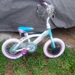 Huffy Frozen 12 Inch Bike NO TRAINING WHEELS 