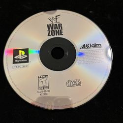 WWF War Zone WF Warzone Greatest Hits (PlayStation 1, 1999 PS1) Disc Only!
