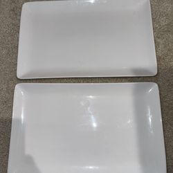 Threshold Rectangular Serving Platters Set Of 3