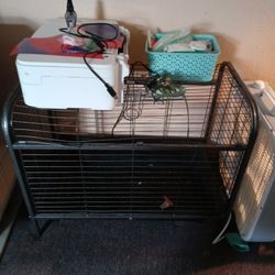 Large Black Cage