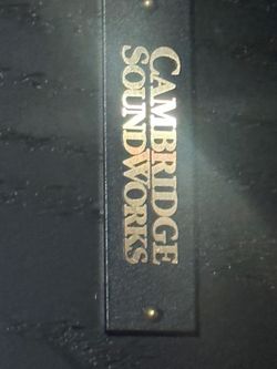 Cambridge sounds world speakers