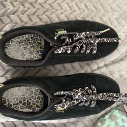BLACK PUMA CHEETAH PRINT