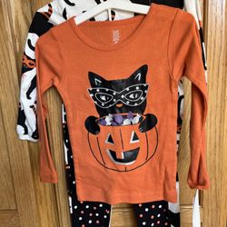 Girls Halloween PJ Set