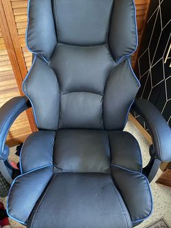Black & Blue High-Back Gaming / Office Chair – $75 OBO