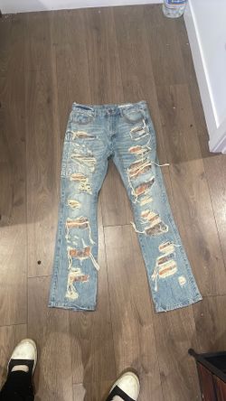 Stacked Jeans