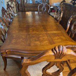 Wood Dining Room Set 
