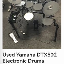 Yamaha DTX502 Electronic Drums