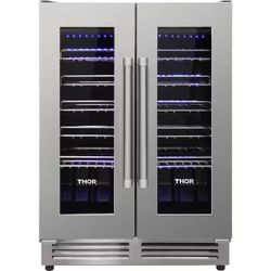THOR Kitchen 42 Bottle Dual Zone Built-in Wine Cooler