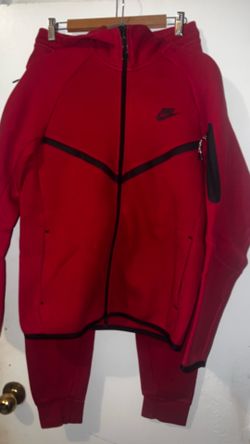 Nike tech suit red Size M