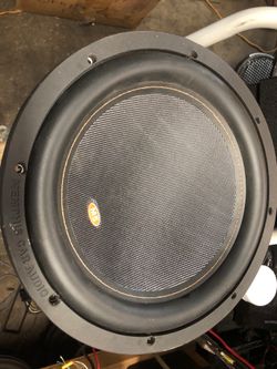 M512D4 - Memphis 12" 600W RMS Dual 4-Ohm M5 Series Subwoofer
