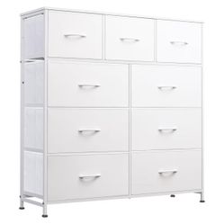 New White 9-Drawer Dresser