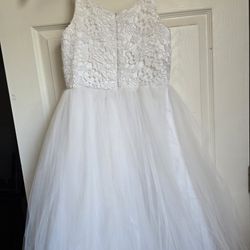 2 Flower Girl Dresses 